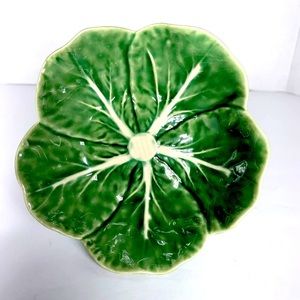 Bordallo Pinheiro Portugal Lettuce Ware Cabbage Single Kale Small Bowl 5’